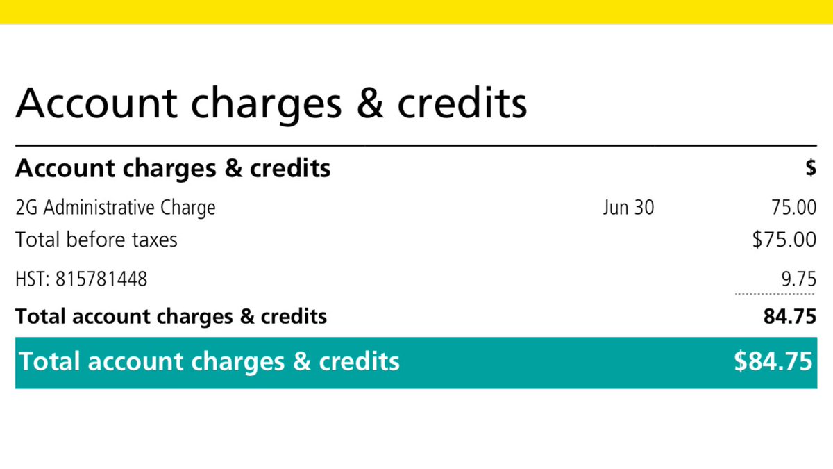 CloneJ_'s tweet photo. @Fidomobile #Fidomobile #canada #toronto can someone till me am im still living in 2026 wtf is 2G Admins fee https://t.co/NeH2lBj9V2