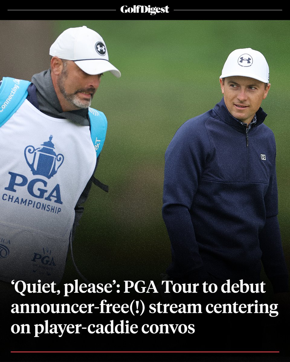 GolfDigest's tweet photo. No announcers. No analysts. Just natural course audio and arguments over club selections.

Full story: https://t.co/ZRPHUpfU5q https://t.co/Z1uNayS5Sy