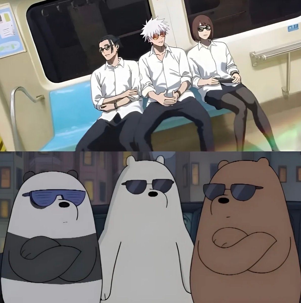 anime_shots's tweet photo. Same energy https://t.co/Xn0XNqWnDO