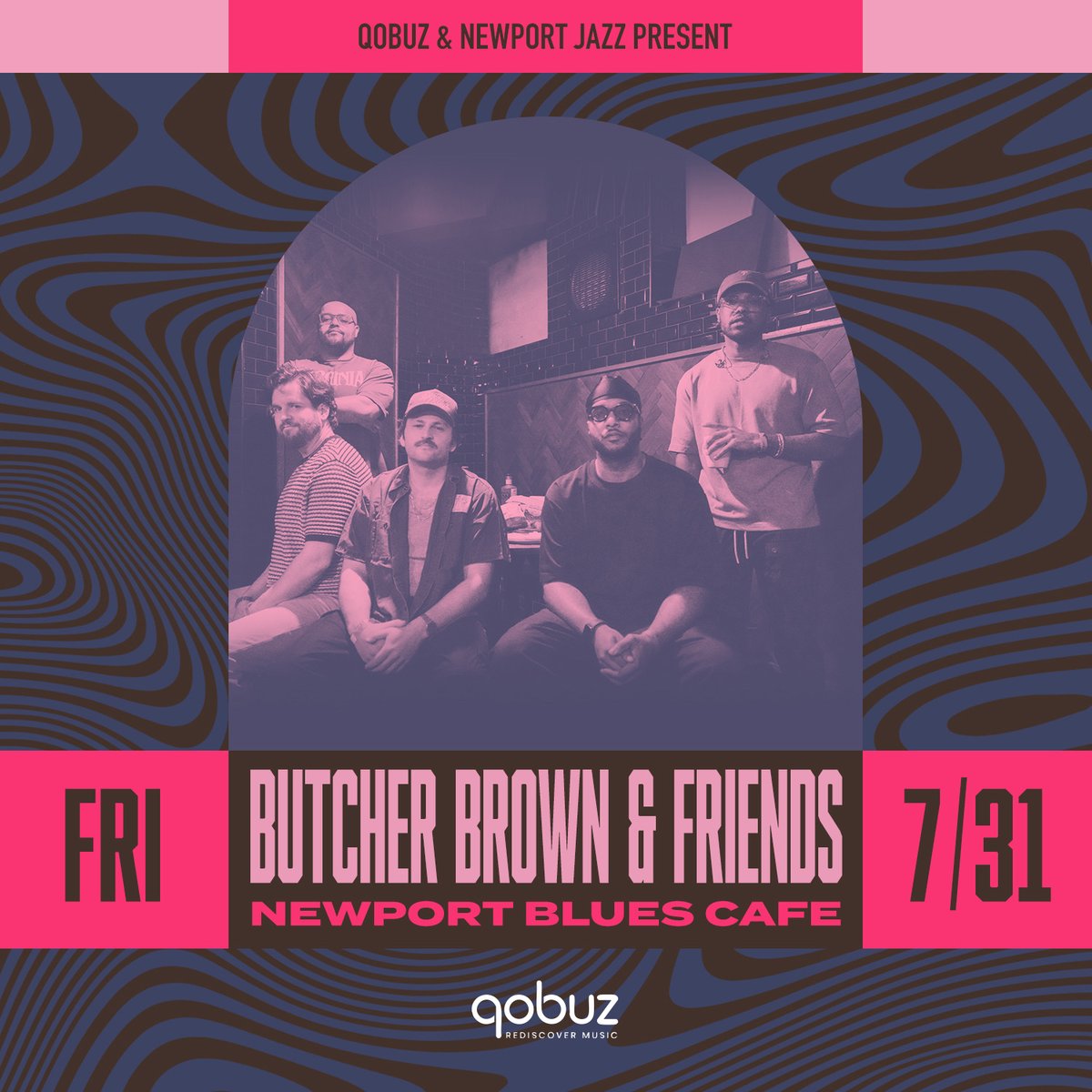 butcherBRWN's tweet photo. @NewportJazzFest things this weekend 🤲🏾 very excited to be a part this year
Catch us early on Friday with some friends (7/31) at @NewportBlues286 before we hit the Fort Stage on 8/1 at 12:30pm https://t.co/UpxCQboUnW