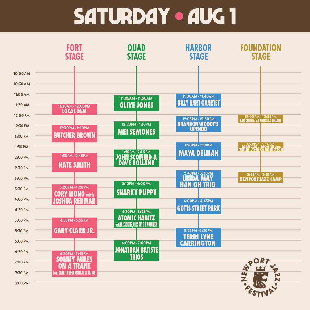 butcherBRWN's tweet photo. @NewportJazzFest things this weekend 🤲🏾 very excited to be a part this year
Catch us early on Friday with some friends (7/31) at @NewportBlues286 before we hit the Fort Stage on 8/1 at 12:30pm https://t.co/UpxCQboUnW