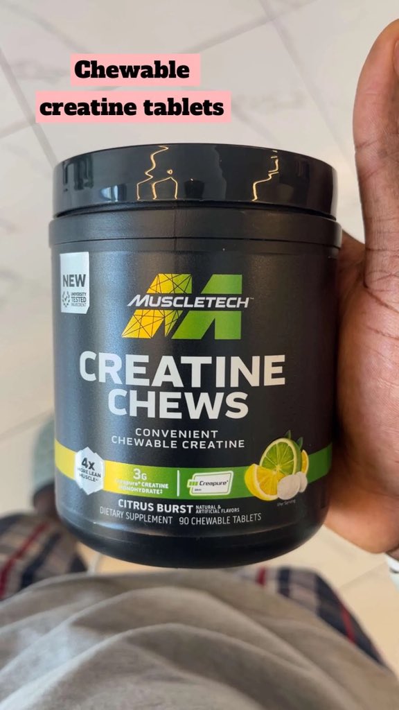 TAFELMUKOVIC's tweet photo. REASONS WHY YOU SHOULDN’T SKIP CREATINE👇🏽👇🏽

✅Increases Strength:Helps your muscles produce more energy (ATP) during heavy lifting or fast sprints

✅ Improves Brain Function: Gives brain cells more energy, which can help with memory and focus, especially under stress or fatigue https://t.co/xKBE3ixBxz