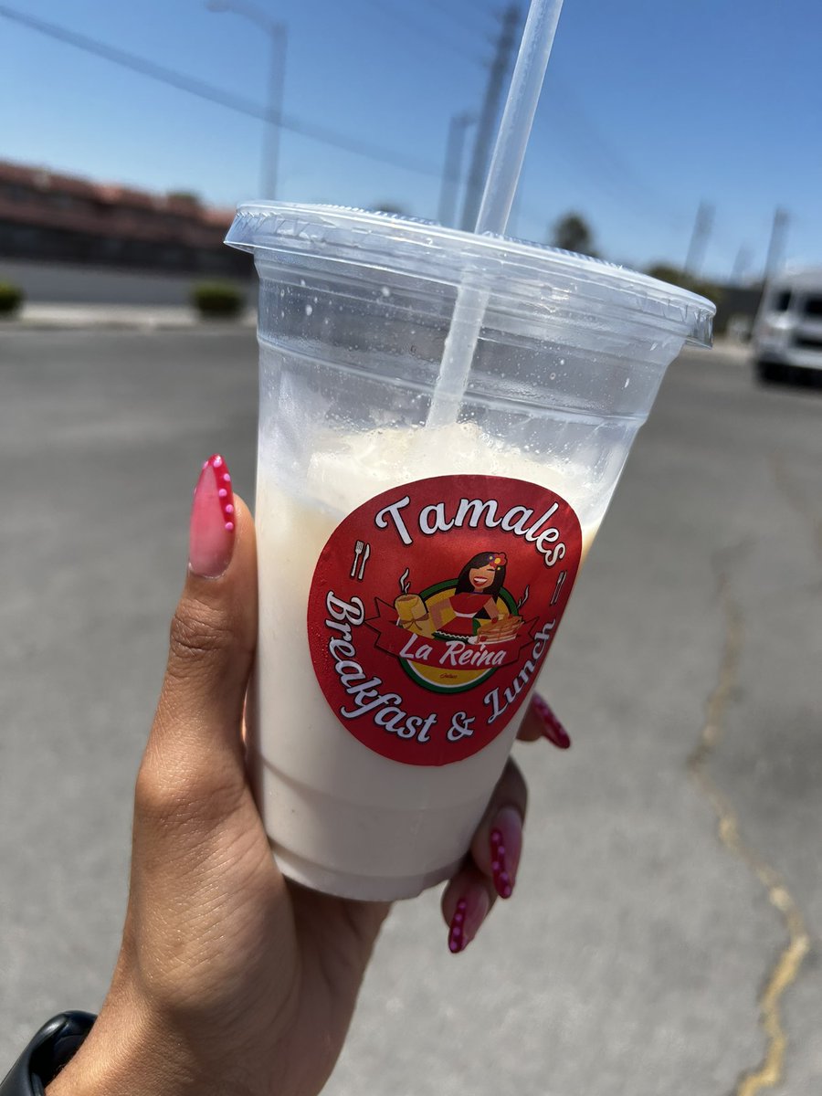 HotterDenHell's tweet photo. I keep a Horchata on meeee! https://t.co/Xtxe18JlBz