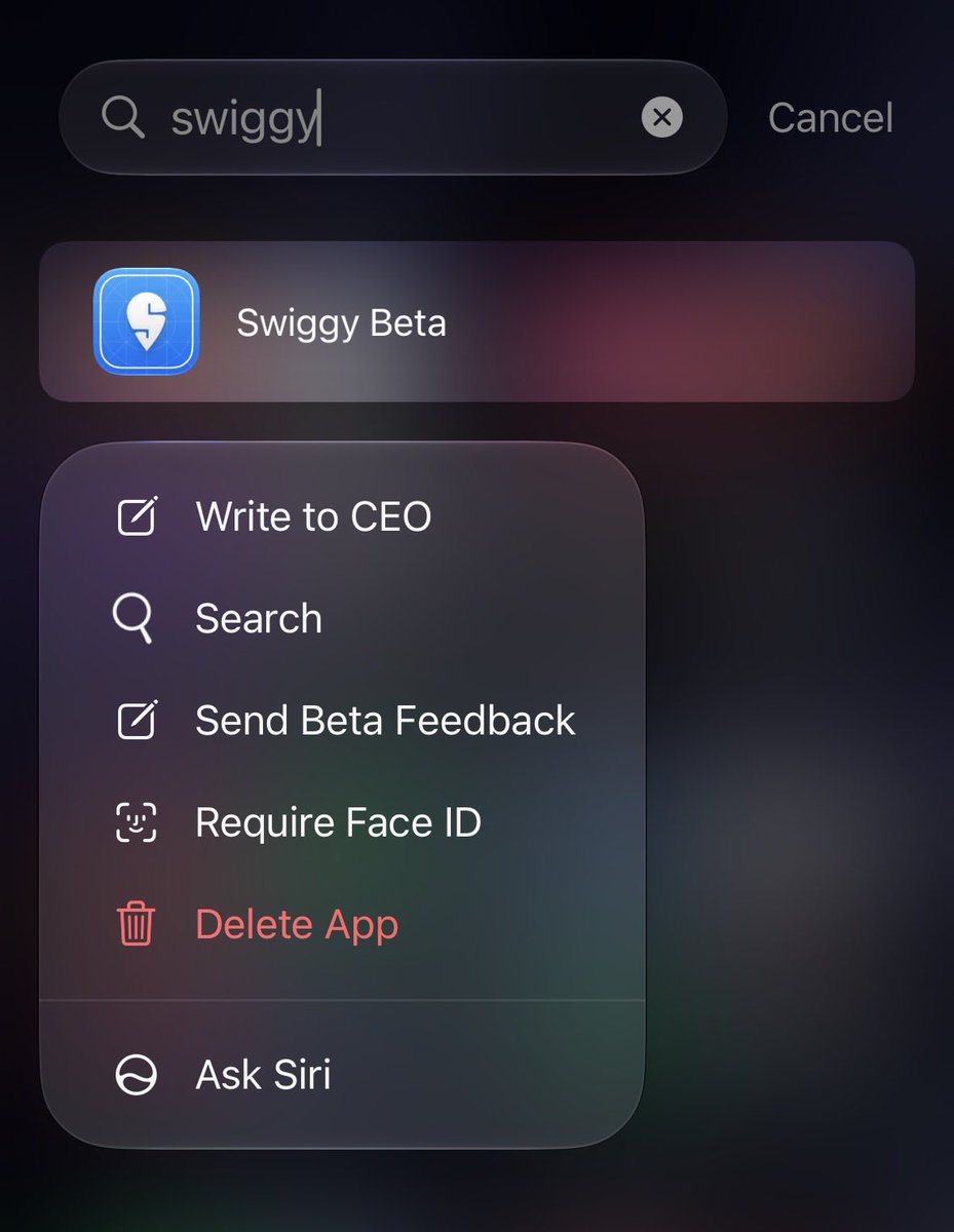 iamvikasmoond's tweet photo. small feature big W @Swiggy the “write to CEO” button makes the app feel human https://t.co/vs3eHI89An