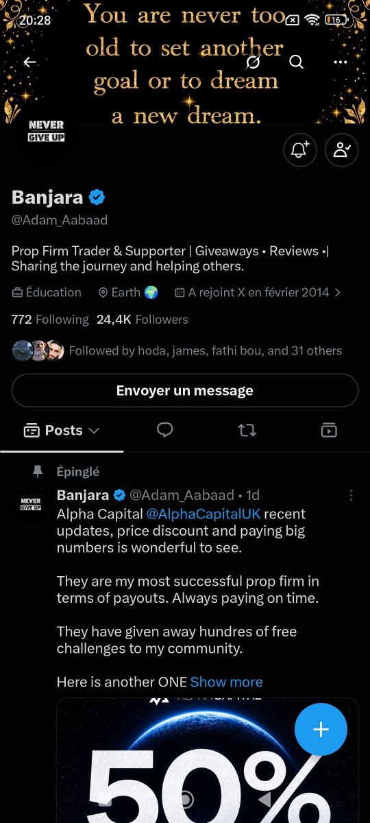 danielcqkj's tweet photo. @Adam_Aabaad @AlphaCapitalUK @BillySheard04 All done good luck everyone
@vawulencetrader 
@VelvetQueen__ 
@IamTechCity https://t.co/TVQF4ruRdg