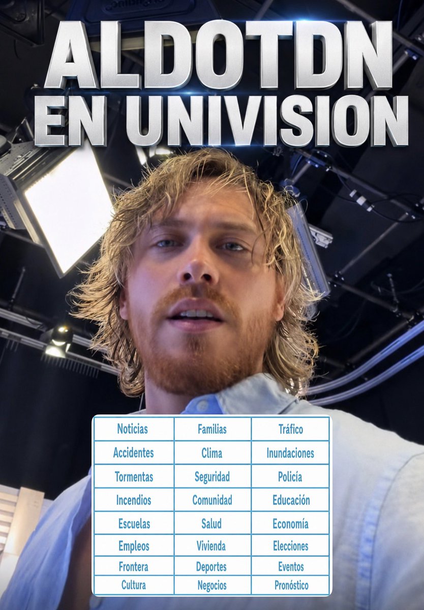 aldroncore's tweet photo. ⭐️TENDENCIA⭐️

🔑 Frase oficial: 

ALDOTDN EN UNIVISION

💬 Comenta la palabra + la frase☝🏼

👉🏻 Denle like, RT!! https://t.co/2duFZo9I3H