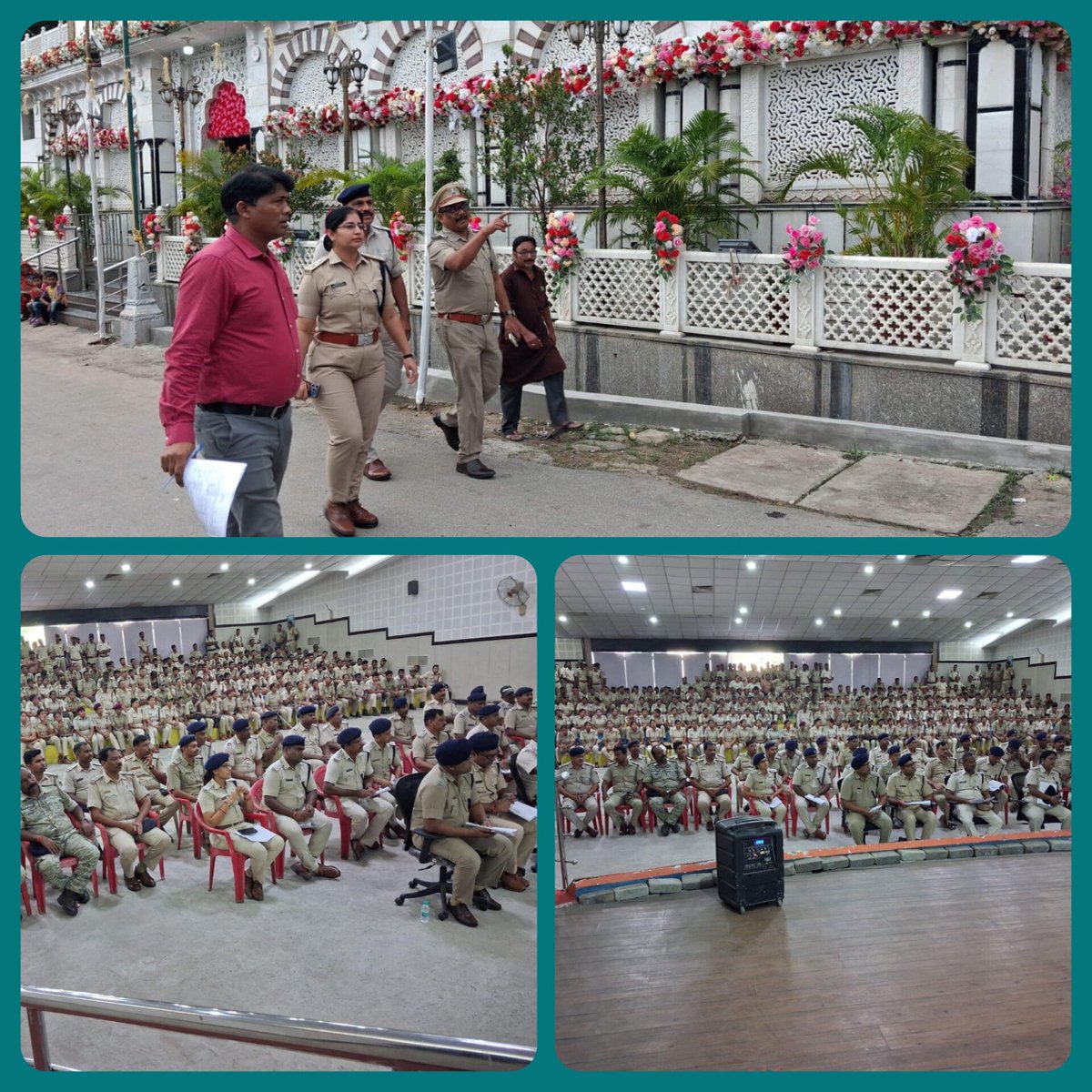 spsundaragada's tweet photo. SP Sundaragada briefed about the Police arrangements and conducted a spot visit to review the security arrangements for the upcoming URs festival in Rajgangpur. https://t.co/cn14Ooz0uM
