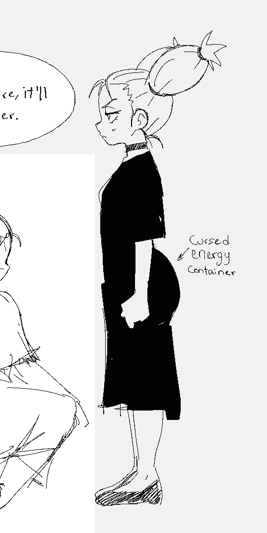 wowbsot's tweet photo. jjk Momo sketches I did when she was kinda popular-forgot to post it back then 😅 https://t.co/BmF6Eqv3pt