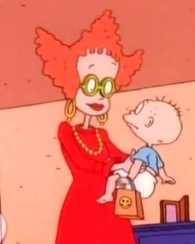 karmnesia's tweet photo. o penteado da babu me lembrou a mãe do tommy de rugrats #PraVariar https://t.co/voQ2RUt21y