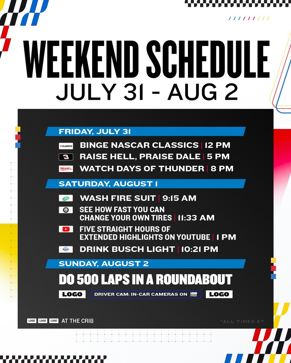 NASCAR tweet picture