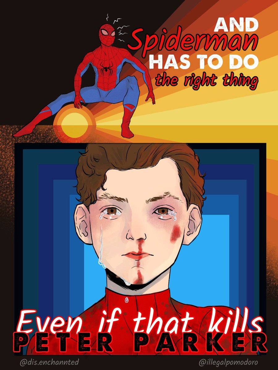 illegalpomodoro's tweet photo. Spiderman: Brand New Day 🕸️

Me emociona mucho esta colaboración, pq es la primera que hago y es de la mano con mi bestie de pandemia @/dis.enchannted (en ig) 🖤 https://t.co/Mvv3GalQTL