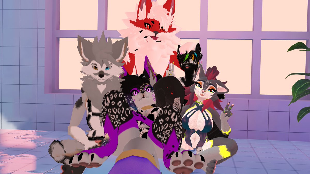 MitsukyKaminary's tweet photo. Nada mejor que estar con amigos ❤️

#furryspanish #furry #vrc https://t.co/AayEJu14PO