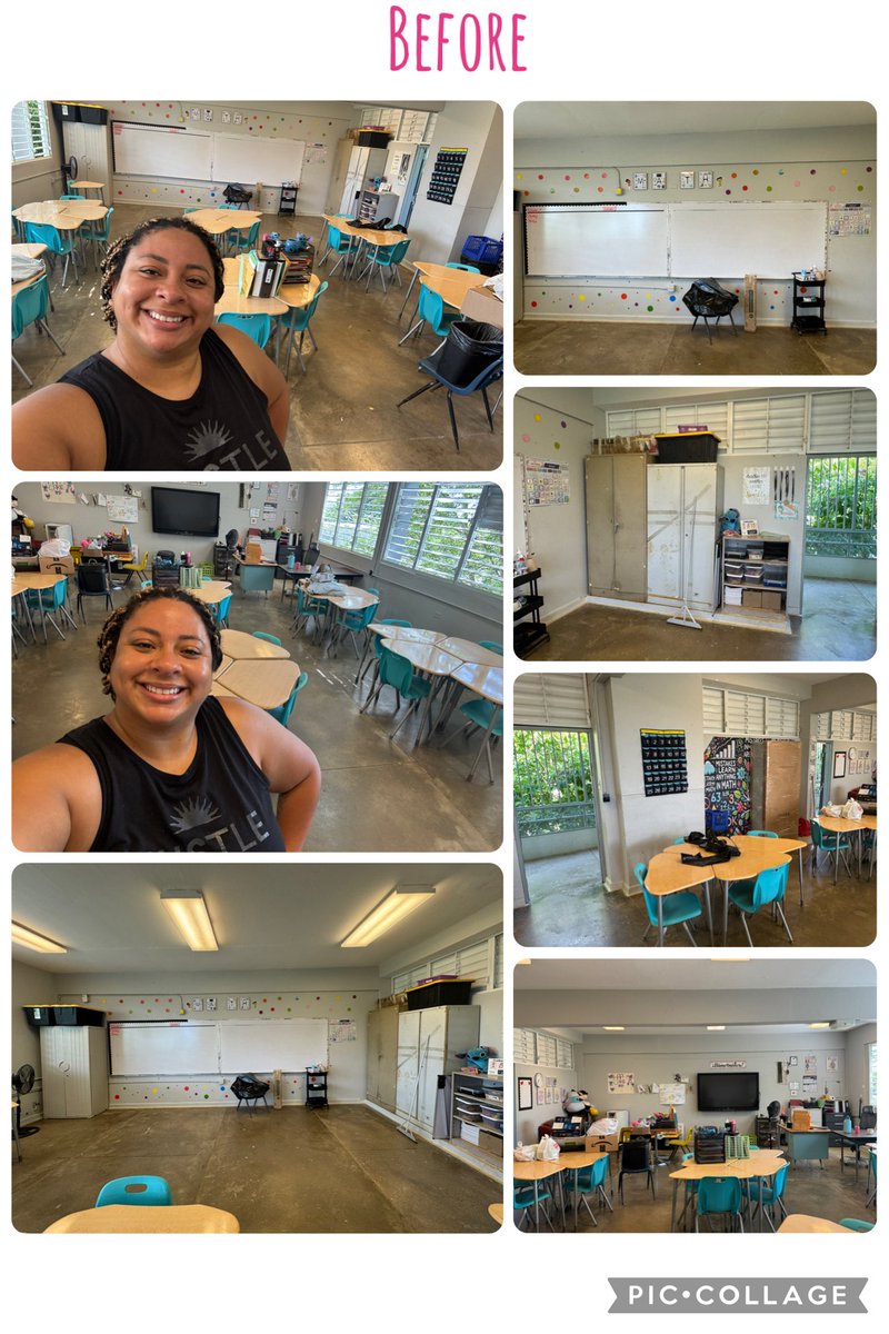 JulevelynMarie's tweet photo. A before and after day #2 cleaning and organizing the classroom, for this back to school.
By the way, there are few hygiene products left, any donation will be welcome.
#Teachersof๐ #helpateacher #backtoschool #clearthelist
Link: https://t.co/ZlMYiHBCEq https://t.co/9OFkUW7GLI