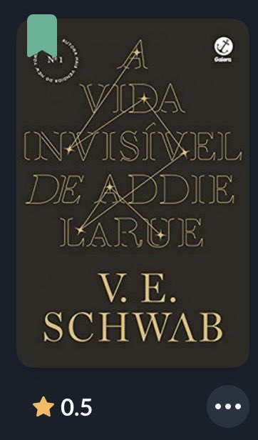esobre_'s tweet photo. Addie Larue…. O livro mais chato que li esse ano! https://t.co/KygRrcavcX