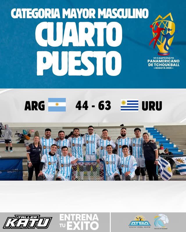 tchoukargentina's tweet photo. 🏆 Finalizó el VII Campeonato Panamericano de Tchoukball en Bogotá, Colombia. 🇨🇴

¡Gracias a todos los que hacen crecer este hermoso deporte!

🎯 Próximos desafíos:
🇸🇬 Mundial de Mayores – Singapur
🇮🇹 Mundial Máster – Italia

¡Seguimos haciendo historia! 🌍💙🤍 https://t.co/49cdoreFVm
