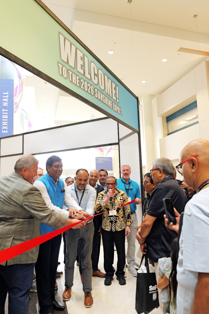 CGI_Atlanta's tweet photo. Consul General joined the Board and members of the Asian American Store Owners Association (AASOA) at the inauguration of the Sunshine Expo 2026 in Daytona Beach, Florida.

The three-day expo brought together entrepreneurs, retailers, petroleum marketers, convenience store operators, wholesalers, and industry leaders, creating opportunities for networking, partnerships, and business growth.

Commended AASOA for its continued efforts in supporting Asian American entrepreneurs and strengthening business connections across the region.