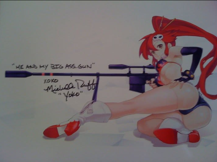 XxLeafCatxX's tweet photo. @sashaspitsonyou I've got her English voice actors autograph ^w^

She also played Yoko in Tengen Toppa Gurren Lagann https://t.co/rG6hrzd09n