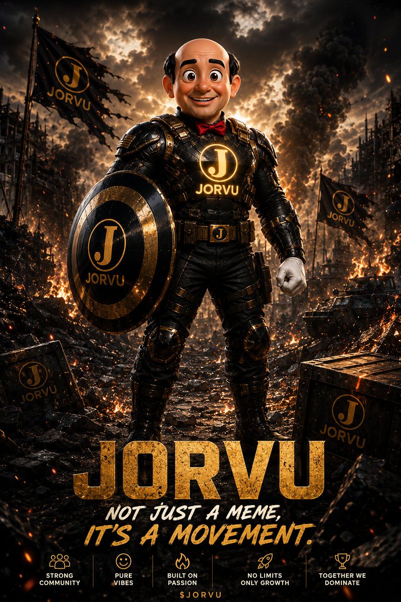 mvnsanthosh456's tweet photo. Jorvu  isn’t here to blend in. 🐸🔥

While everyone is chasing the next meme,
**JORVU is building its own lane.**

Community energy.
Meme culture.
Pure momentum. ⚡

The chart can move fast…
but the **community moves faster.**

Early believers know the vibe. 👀

**JORVU season?
Maybe it already started. 🐸🚀**

@J
$JORVU | #JORVU #MemeCoin #Crypto #Web3
