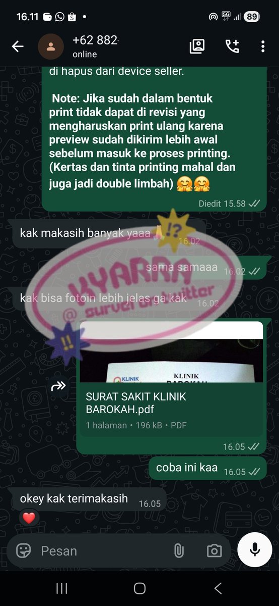 __survei's tweet photo. 45. Testi jasa joki edit surat sakit #zonauang https://t.co/uk96Og5lDH