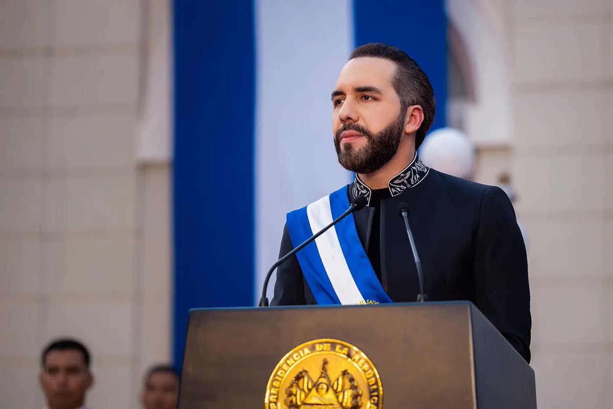 WatcherGuru's tweet photo. JUST IN: 🇸🇻 El Salvador President Nayib Bukele says "we never escaped the 2008 financial crisis, we just shifted the pain." https://t.co/ln8MY9PJWq