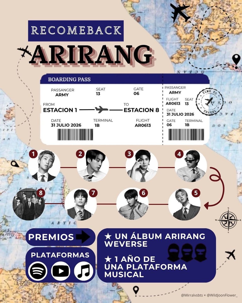 goeskthh's tweet photo. —¡TENEMOS RECOMEBACK PARA ARIRANG, ARMY!🔥
Desde el 31 de Julio hasta el 3 de Agosto, al reinicio de rastreo, te esperamos para ser parte de este proyecto y seguir apoyando el trabajo de los chicos!
Además, HAY SORTEO PARA QUIENES PARTICIPEN LOS 4 DÍAS! 👀

Mañana se publicará más información, ESTÁN LISTOS???🗣
#ARIRANG_RECOMEBACK