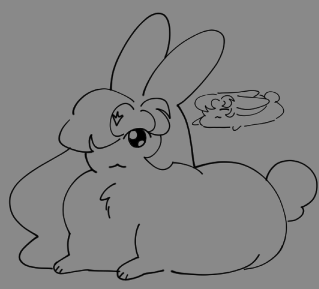 clownifiedfreak's tweet photo. some bunny fount posting feat. bunny shadow milk https://t.co/W4fGXdSMOD