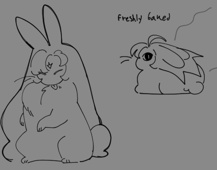 clownifiedfreak's tweet photo. some bunny fount posting feat. bunny shadow milk https://t.co/W4fGXdSMOD