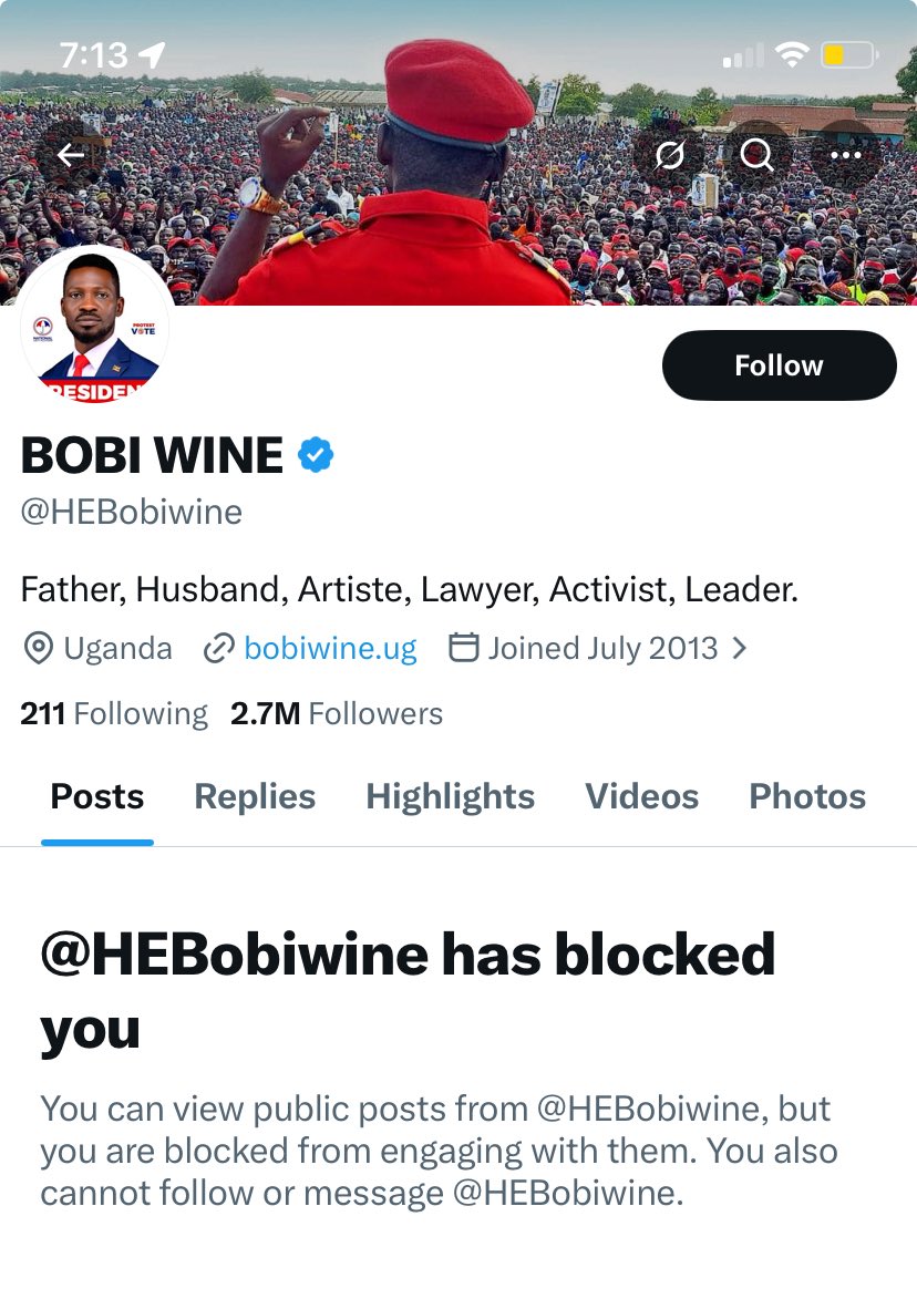 kaitesishi's tweet photo. Bobi, you're such a loser and a weak D, blocking me because I criticized you on your tribalistic tweet? You need to get serious, bitch. You have no great idea for the 3 million people who supported you. You’re such a piece of sh**t. It’s high time I join PLU. https://t.co/TWB8iv2vjY