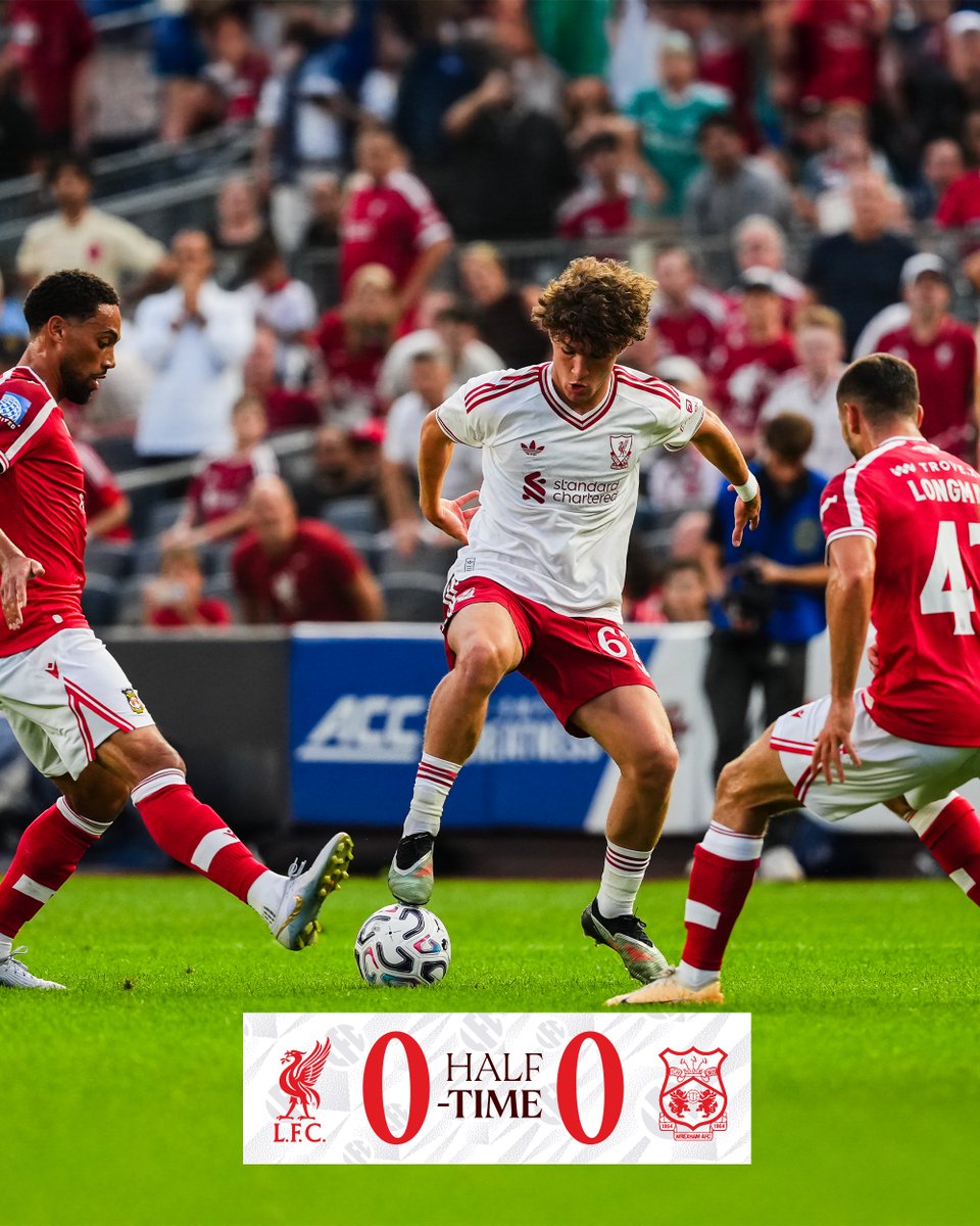 LFC's tweet photo. Level at the break in the Bronx ⏸️ https://t.co/vp5qqIeLHm