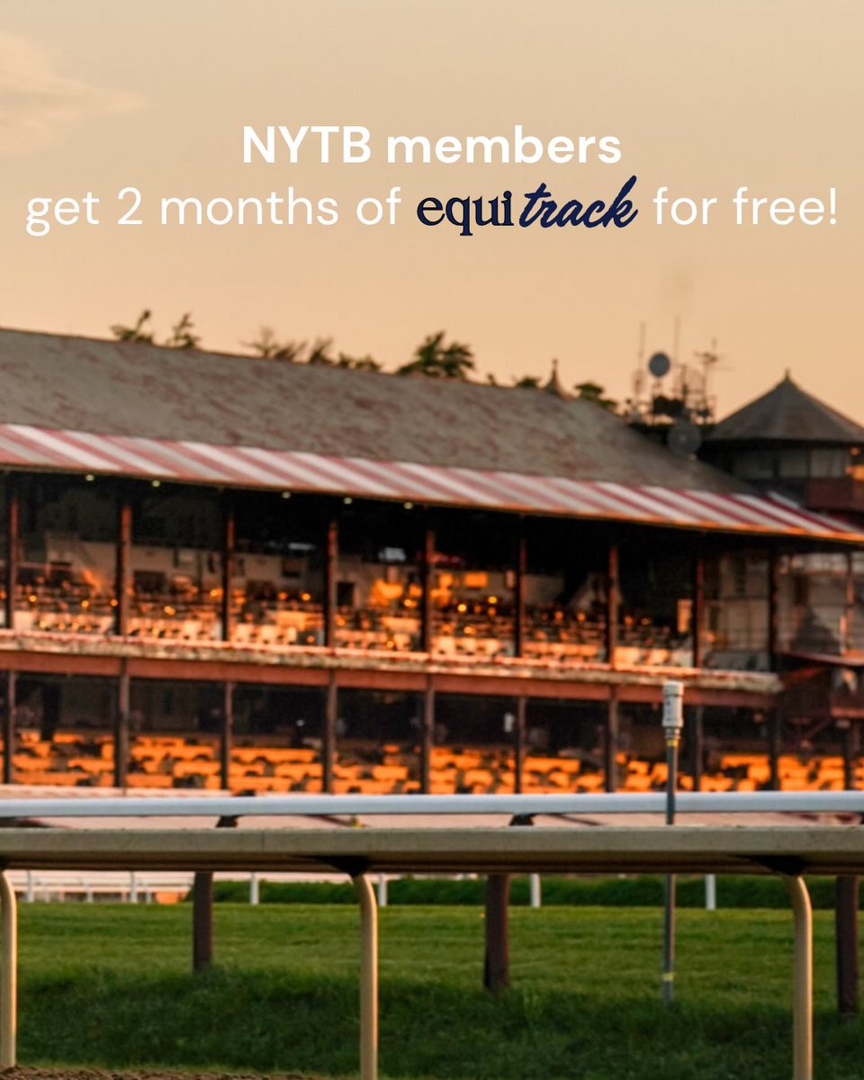 Equitrack_'s tweet photo. Hey New York 🌆 

ICYMI: EquiTrack has partnered with @nytbreeders to bring an exclusive offer to NYTB members.

Book a demo &amp; claim your free 2 months! 🔗 https://t.co/Nv5oHp8YxL https://t.co/0qQI1ZyWsP