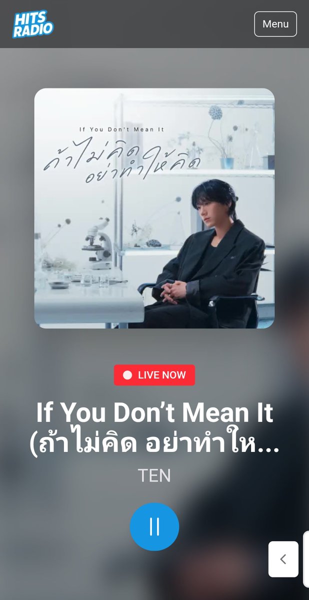ParichatMM_'s tweet photo. Congratulations on other admin's return! 🎉

Thank you for adding ถ้าไม่คิดอย่าทำให้คิด (If you don't mean it) by TEN on playlist #GlobalPopFrenzy 💜

#TEN_ถ้าไม่คิดอย่าทำให้คิด 
#TEN #IfYouDontMeanIt 
#TEN_IfYouDontMeanIt https://t.co/6CujDjJdcU