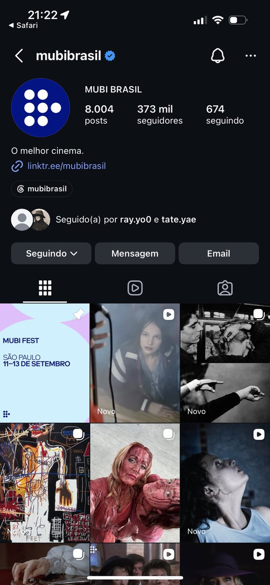 soodamaah's tweet photo. @zelieel Mubi é um streaming mais seletivo pra cinéfilo, tem filmes que normalmente n saem nos outros https://t.co/gni0JRV7oy