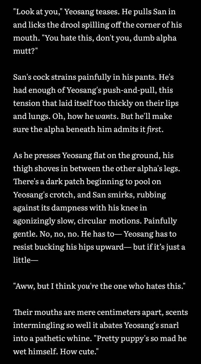 beibaes's tweet photo. [🏔️🌼] a lil writing snippie of alpha x alpha enemies-to-lovers scnscng 🔞♡ https://t.co/iYxZXDE0HZ