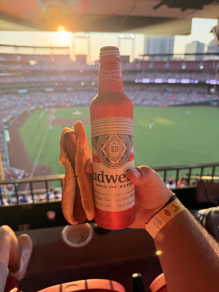 Rodbuster111's tweet photo. Cardinals Box Update: 10 hotdogs, 11 Beers, Top of the 4th. #LetsGoCards https://t.co/RseMWa6mzx