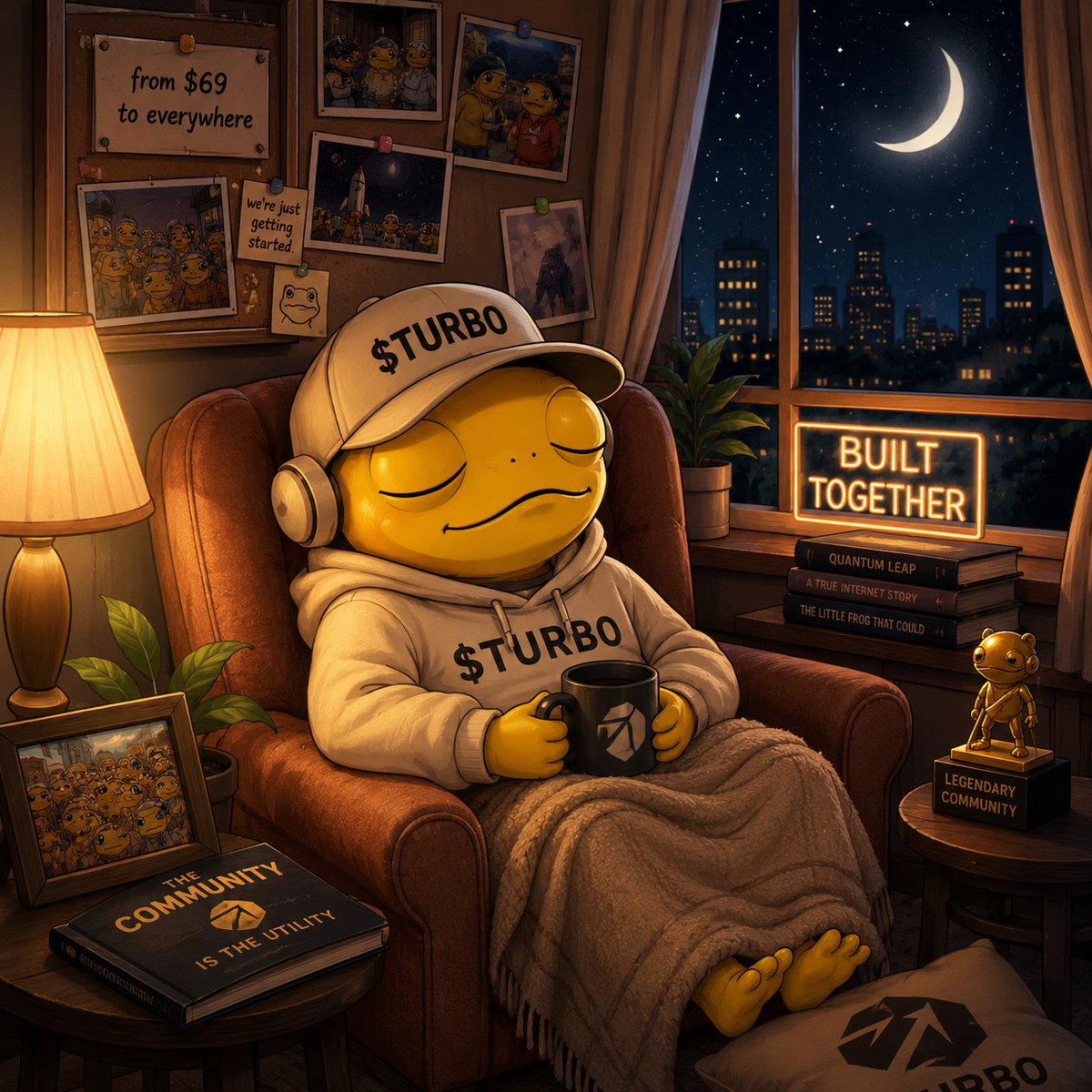 Turbo_RH's tweet photo. some days are loud. some days you just sit back and appreciate how far everyone’s come. 🐸🌙 https://t.co/WuepjeXzk0