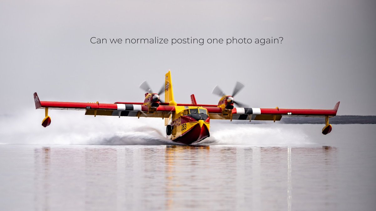 BridgerAero's tweet photo. "Distraction is easy. Inspiration is optional.
I was 8 years old when I first saw a photo of a Super Scooper. It was a single page in a book filled with hundreds of other aircraft, but somehow it stood out.
 
Two decades later, I have the privilege of telling the world about the very aircraft that first inspired me. The importance of its mission, the expertise required to operate it, and the team that spends countless hours protecting our communities are what make it so inspiring.
 
All that to say: slow down once in a while. Otherwise, you might miss the one photo that inspires you."
 
-Devin Johnson | Marketing, Bridger Aerospace
 
Photo: Owen Shevlin