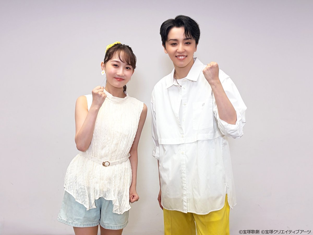 skystage_info's tweet photo. ＼✨#タカラヅカニュース 1日限定放送✨／
明日、31日のタカラヅカニュースにて、
星組 暁千星が投球しました、
阪急阪神不動産冠協賛試合【阪急阪神の住まいブランド〈ジオ〉ナイター】始球式 の模様をお届けします⚾お見逃しなく！ https://t.co/2JWLTPhRkM