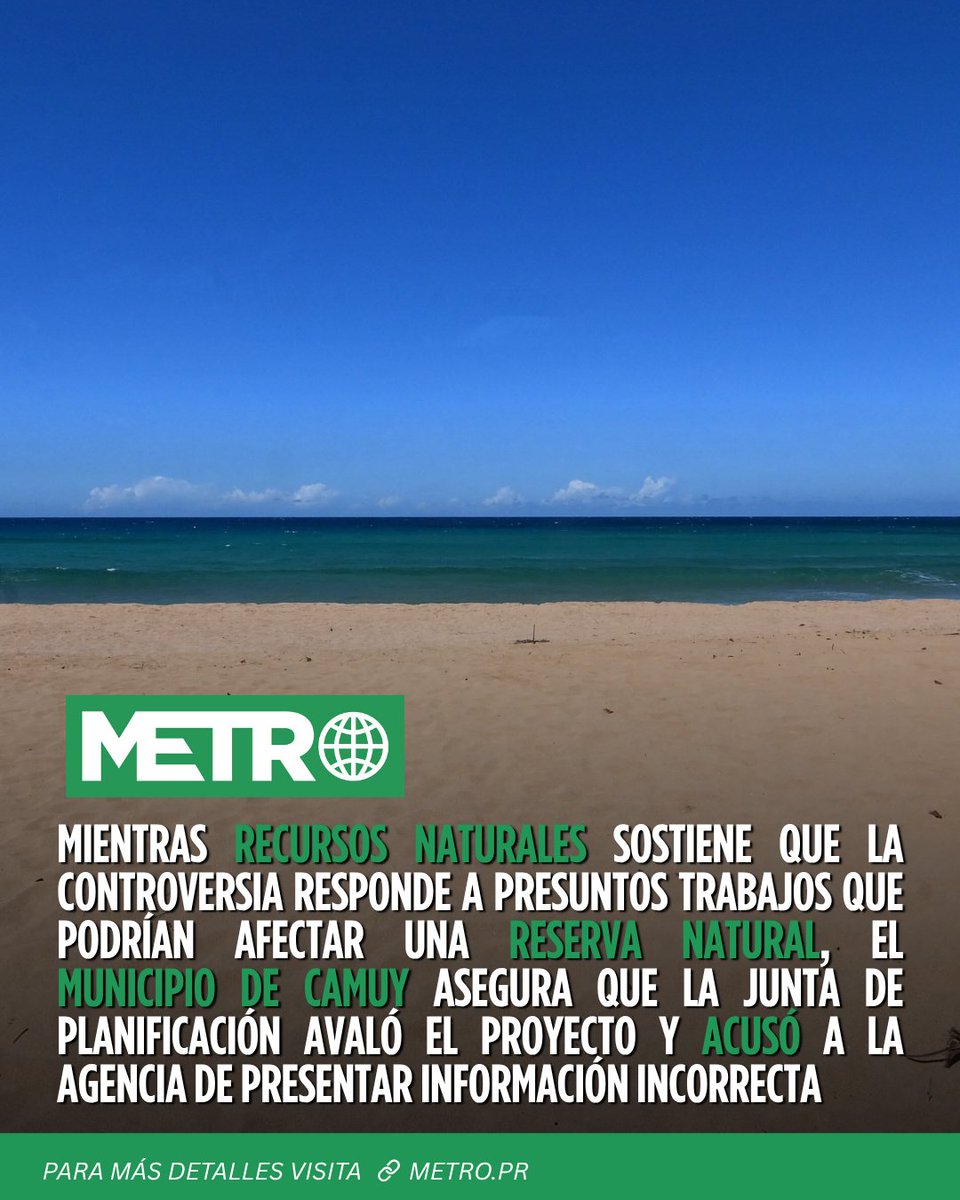 Metro_PR's tweet photo. 🟢 El Departamento de Recursos Naturales y Ambientales (DRNA) y el Municipio de Camuy defendieron este miércoles posturas encontradas durante una vista celebrada en el Tribunal de Primera Instancia de Arecibo, como parte de la demanda presentada por el ayuntamiento para dejar sin efecto la paralización del proyecto de mejoras en el área recreativa Peñón Brusi.