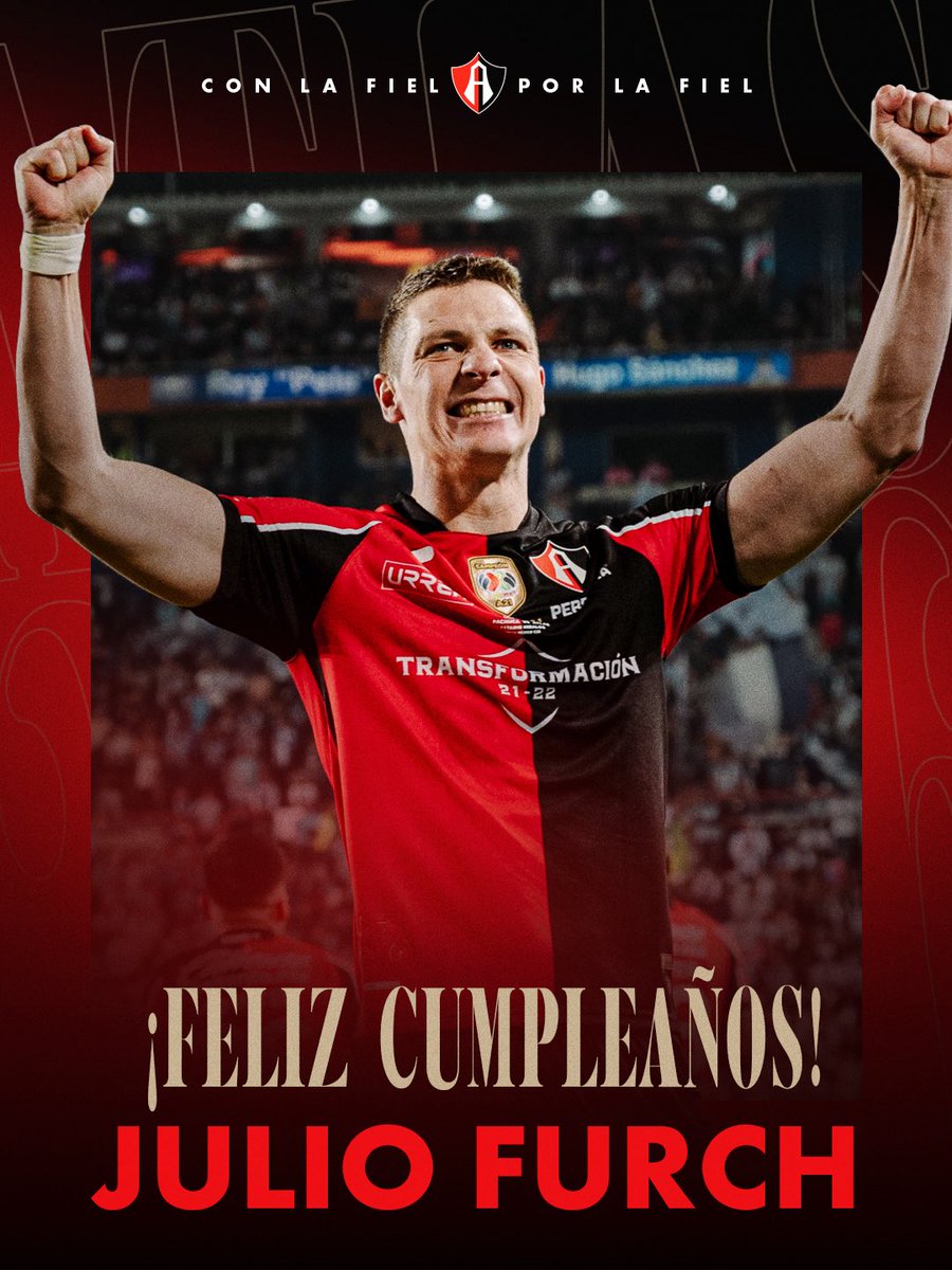 AtlasFC's tweet photo. Larga vida al emperador. 👑❤️🖤

¡Feliz cumpleaños, Julio César Furch!

#ParaLaFielPorLaFielYConLaFiel https://t.co/4J12pOvrFR
