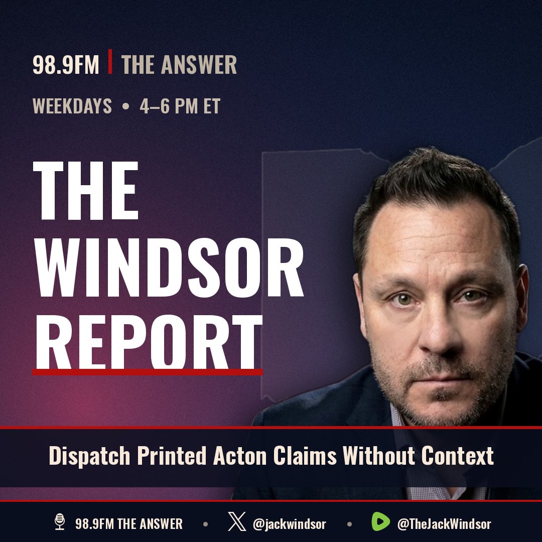 jackwindsor's tweet photo. Columbus Dispatch ran a letter: "I'm a Republican — Amy Acton has my vote." Claimed she "knew what she did not know." March 12, 2020: Acton said 100,000 Ohioans had COVID. There were 5 confirmed cases. Next day she said she was "guesstimating." That's the record. You be the judge.