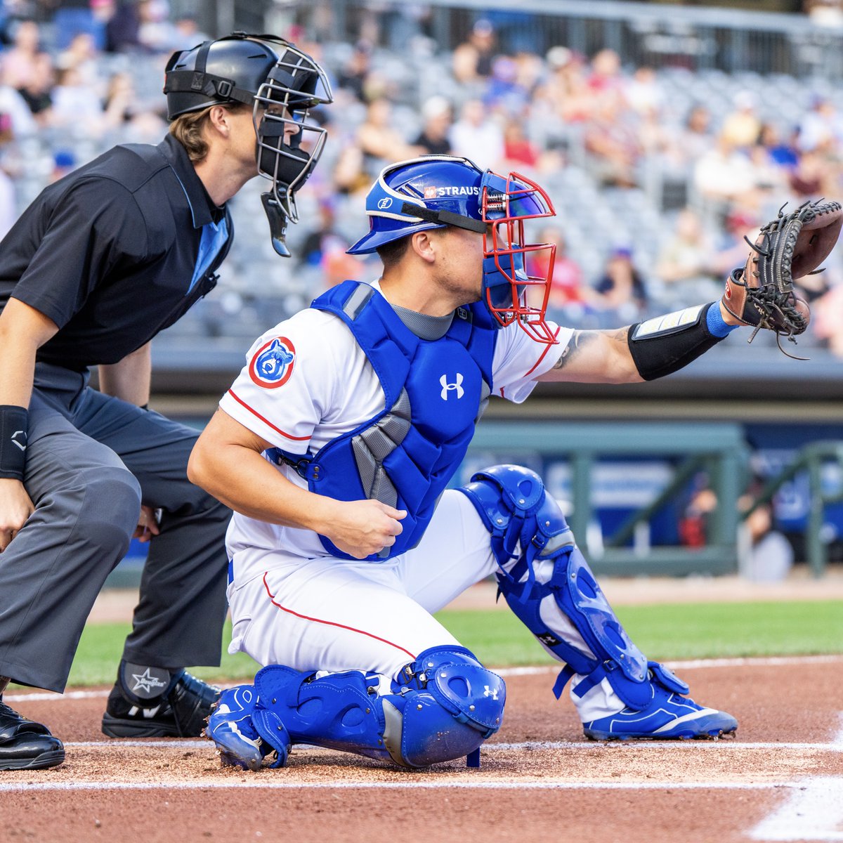 smokiesbaseball's tweet photo. Congratulations to Ethan Hearn on his call-up and Triple-A debut today! We're cheering you on! 🐻⚾️ #promoted https://t.co/fZcOuPzTui