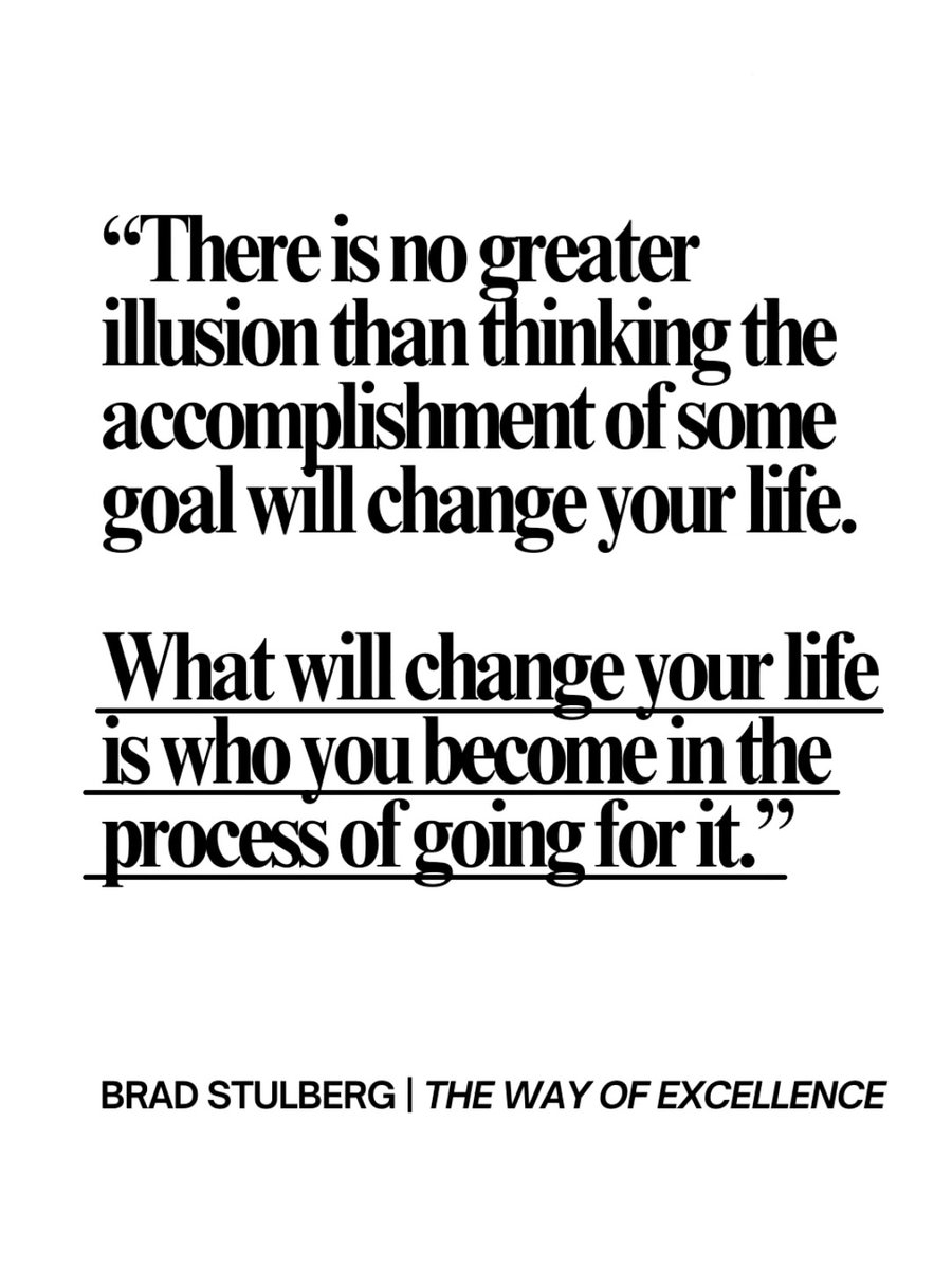 readswithravi's tweet photo. Who we become in the process is the real reward. https://t.co/EsHQzGufvj