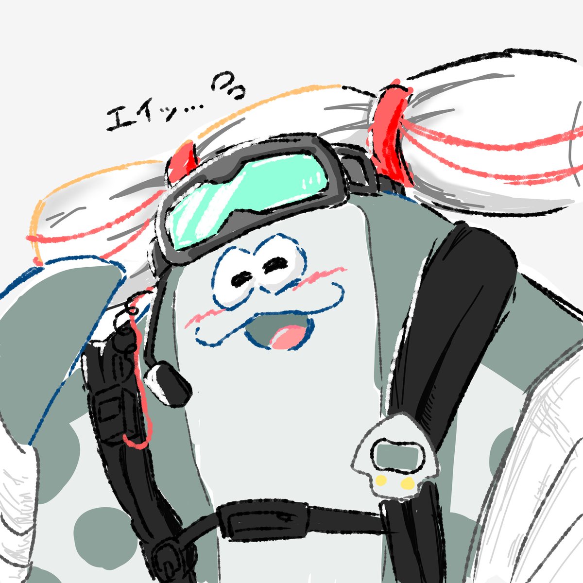 wc6tolo's tweet photo. こちら旧サブ垢から輸入したマンタロー https://t.co/5k1AHzzfkg