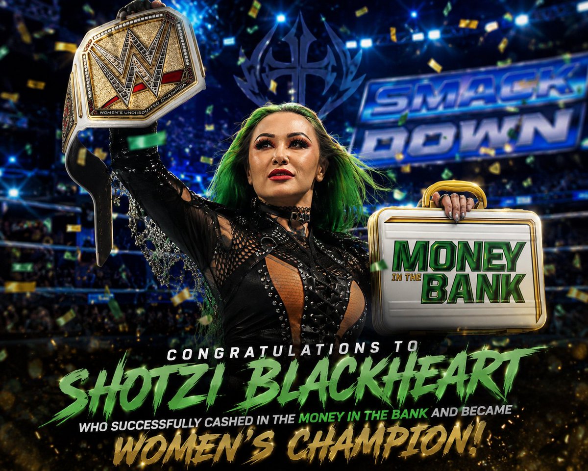 LewisGageWard's tweet photo. Congratulations to this years #MITB winners @ShotziTCB &amp; @AustinCreedWins 
for both successfully cashing in and becoming champions
#WWE2K26 #LGW https://t.co/INtcVJgJOs