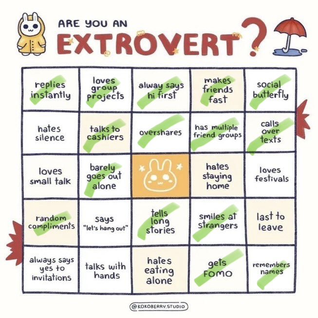 TisaOCE's tweet photo. I’m introverted at heart but as soon as I step out of the house, I WILL put on a facade to be more socially approachable🗿 https://t.co/5N60zhTidg