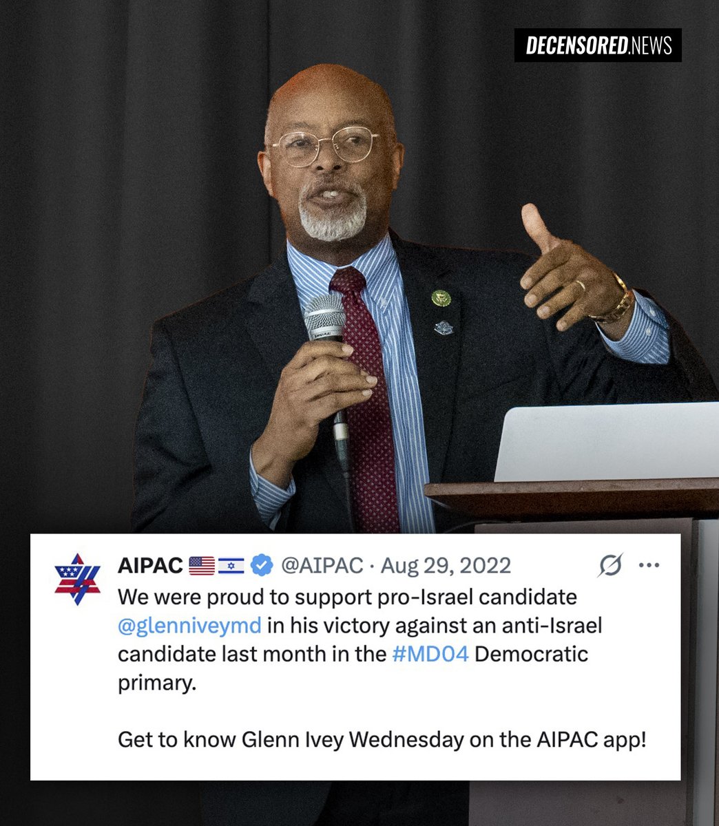 decensorednews's tweet photo. 🚨 BREAKING: Journalist Sam Husseini (@samhusseini) — who was famously hauled out of Antony Blinken's final press conference for attempting to ask him about Israel's genocide in Gaza and the Hannibal Directive — has set up an exploratory committee for a congressional campaign.

If he runs, he would seek to unseat Democrat Glenn Ivey (MD-4), a major recipient of pro-Israel PAC money.