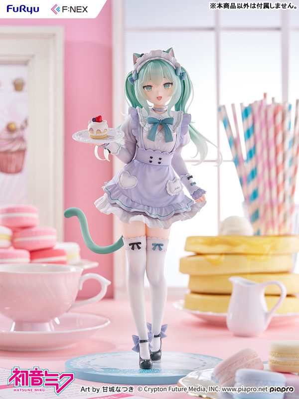 AmiAmi_English's tweet photo. 🍰Released!🍰
Hatsune Miku X Amashiro Natsuki 1/7 Scale Figure (FURYU)
Order from👉https://t.co/ffSbWfldiV
#VOCALOID #HatsuneMiku https://t.co/Ynzf8AP2I8
