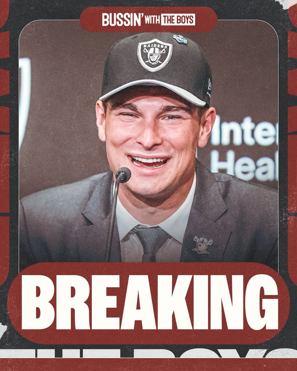 BussinWTB's tweet photo. 🚨 THIS IS NOT A DRILL 🚨

Training Camp Tour Stop No. 3 is here, and the boys are sitting down with Fernando Mendoza 🏴‍☠️

Drop questions below, and yours might get asked during the interview 👇 https://t.co/rw5GoNoaUG