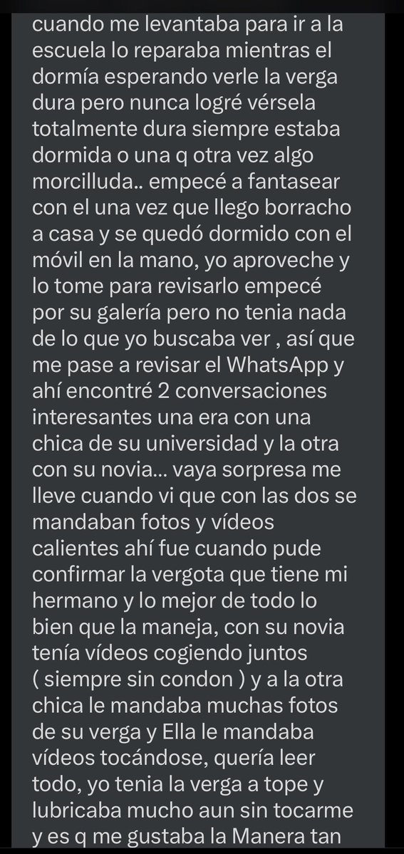 confiesate503's tweet photo. "Quiero probar la verga de mi hermano"

#RelatosCachondos
#RelatosGay
#RelatosChaqueteros https://t.co/7Cl6z7yhHp