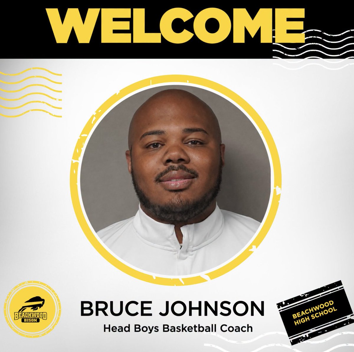 BisonAthletics's tweet photo. Welcome to Beachwood, Coach Bruce Johnson!
We're excited to announce Bruce Johnson as the new Head Coach of Beachwood HS Boys Basketball. Read more: https://t.co/eATDm23XkC
#GoBison #BeachwoodBison #BisonPride #HighSchoolBasketball https://t.co/Xk0GtiFha9